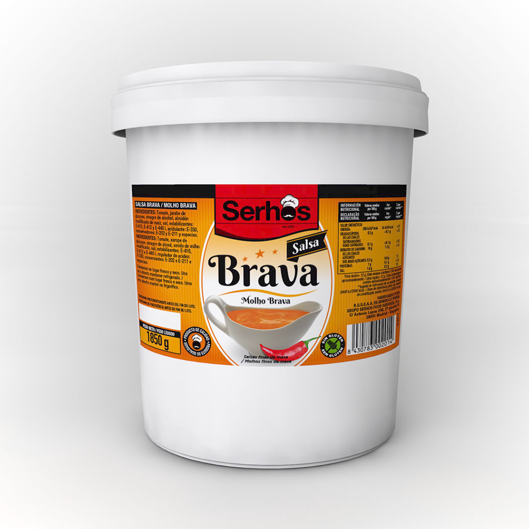 Salsa Brava 2 Kg Serhos Seleccion