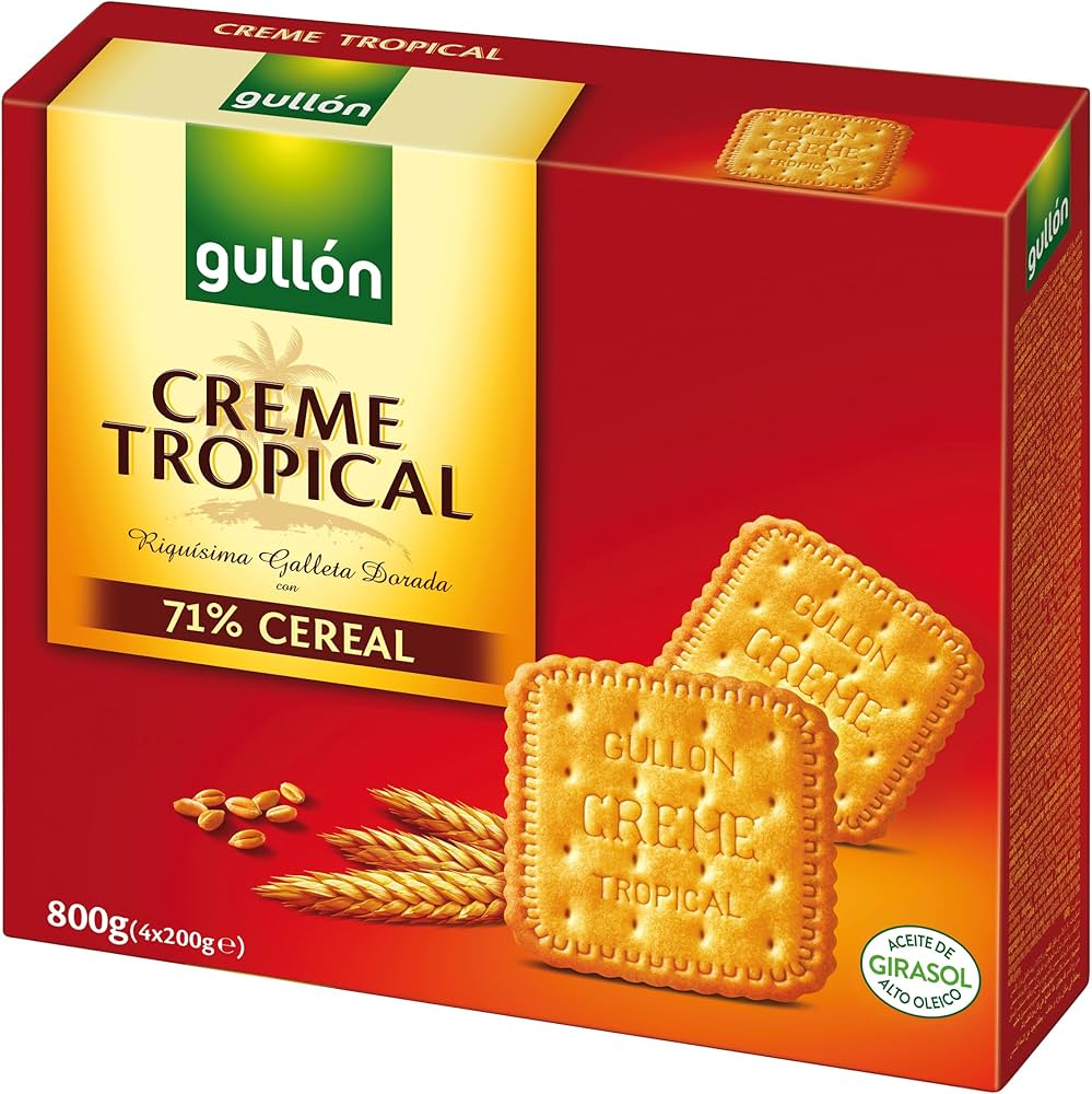 GALLETA CREME TROPICAL 800 G