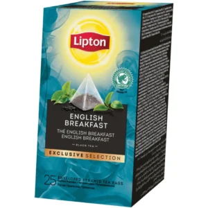 lipton the english breakfast exclusive selection boite de 25 sachets