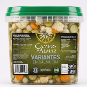 17070003 VARIANTES EN SALMUERA 4 KG CAMPOS DE ALMAZ